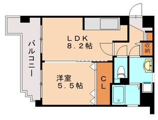 アークプラザしおばるの物件間取画像